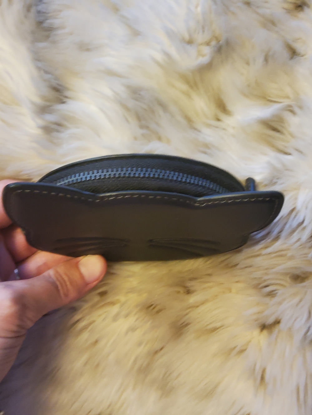 COACH "Black Cat" Coin Purse BEYOND EUC - Picture 6 of 9